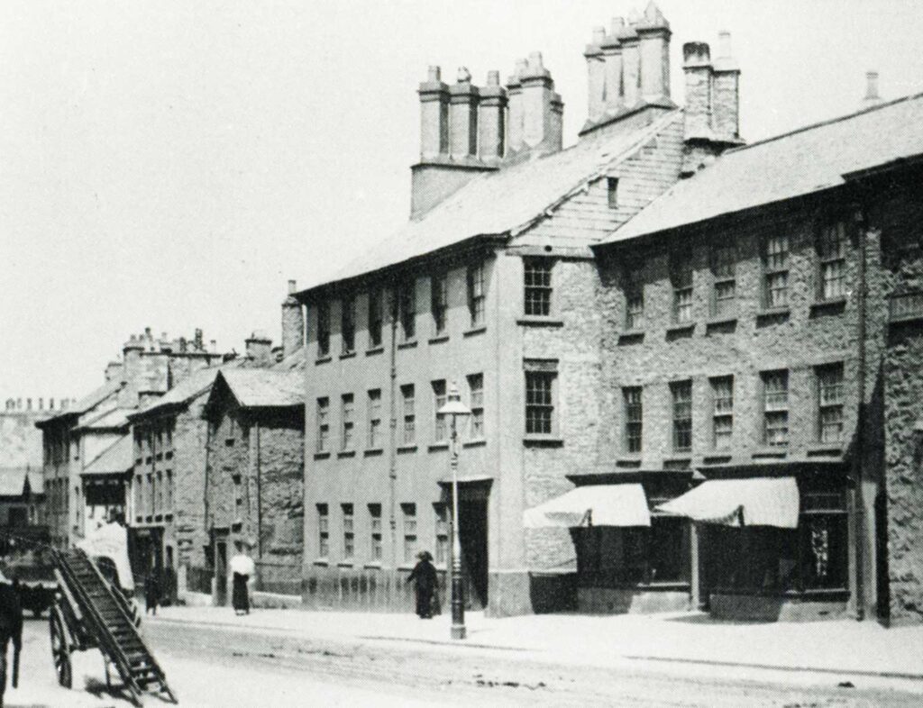 The post office building
